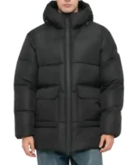 like A Voluminous Winter Jacket Front - Trendy Leather Jackets