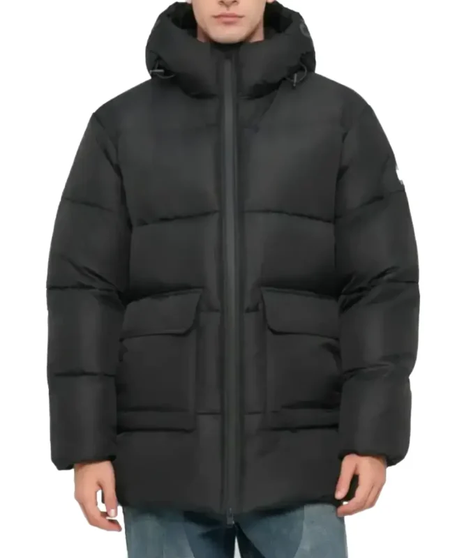 like A Voluminous Winter Jacket Front - Trendy Leather Jackets