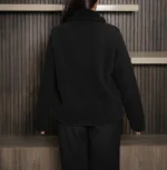 Shop The Women's Signature Black Faux Sherpa Jacket - Trendy Leather Jackets