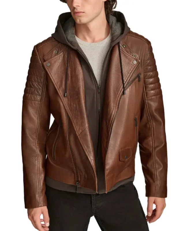 Andres Moto Leather Jacket - Trendy Leather Jackets