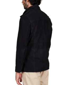 Shop The Saharan Black Suede Leather Jacket - Trendy Leather Jackets