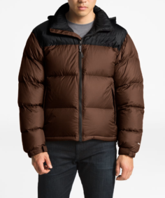 Men’s Brown Puffer Jacket