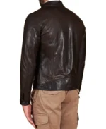 Shop The Men's Chocolate Brown Biker Leather Jacket - Trendy Leather Jackets
