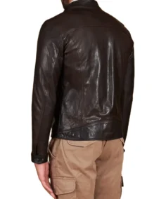 Shop The Men's Chocolate Brown Biker Leather Jacket - Trendy Leather Jackets