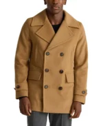 Men's Italian Wool Peacoat - Trendy Leather Jackets