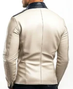 Shop THe Men's Jesse White Leather Jacket - Trendy Leather Jackets