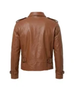 Men’s Rocketeer Aviator Jacket Back - Trendy Leather Jackets