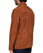 Shop The Men's Saharan Brown Suede Leather Jacket - Trendy Leather Jackets