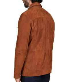 Shop The Men's Saharan Brown Suede Leather Jacket - Trendy Leather Jackets