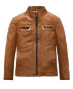 Brown Men's Leather Jacket - Trendy Leather Jackets