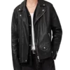 Milo Asymmetric Leather Biker Jacket - Trendy Leather Jackets