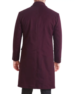 Shop The Men's Victor Single Breasted Wool Coat - Trendy Leather Jackets