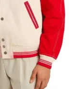 Men's Golden Club Worn Varsity Jacket Cuffs - Trendy Leather Jackets