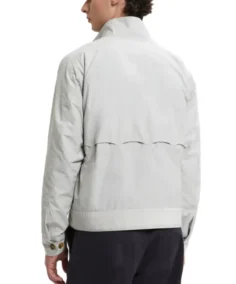 Shop The BAL X White G9 Harrington Jacket - Trendy Leather Jackets