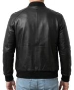Shop The Classic Black Bomber Leather Jacket - Trendy Leather Jackets