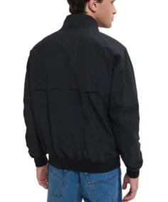 Shop The G9 Dark Navy Harrington Jacket - Trendy Leather Jackets