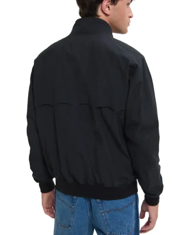 Shop The G9 Dark Navy Harrington Jacket - Trendy Leather Jackets