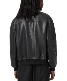 Shop The Kino Oversized Leather Bomber Jacket - Trendy Leather Jackets