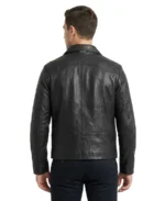 Shop The Men's Black fitted Leather jacket - Trendy Leather Jackets