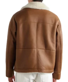 Shop The Men's Brown Lambskin Fur Leather Jacket - Trendy Leather Jackets