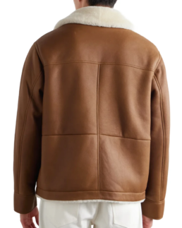 Shop The Men's Brown Lambskin Fur Leather Jacket - Trendy Leather Jackets