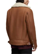 Shop The Men's Brown Sheepskin Shearling Leather Jacket - Trendy Leather Jackets