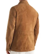 Shop The Men's Camel Brown Suede Leather Jacket - Trendy Leather Jackets