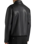 Shop The Men's Pleats Detail Dual Zip Leather Jacket - Trendy Leather Jackets