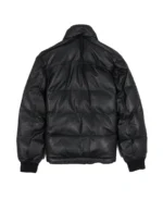 Shop The Nappa Black Puffer Leather Jacket - Trendy Leather Jackets