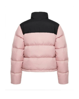 Women’s 1996 Retro Pink Jacket Back Side Image - Trendy Leather Jackets