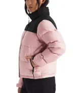Women’s 1996 Retro Pink Jacket Side - Trendy Leather Jackets