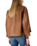 Shop The Women's Jocya Short Leather Jacket - Trendy Leather Jackets