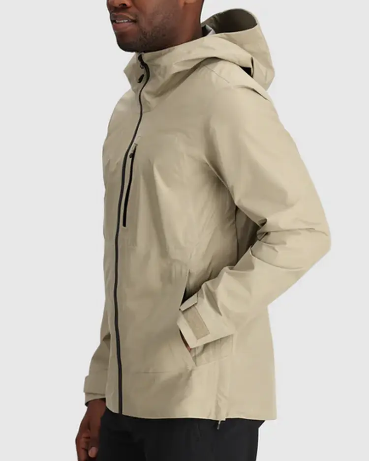 Alternative view of Hooded Stretch Rain Jacket