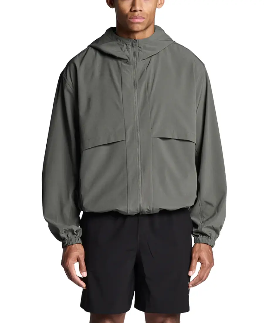 Men'S Performance Windbreaker Jacket - Trendy Leather Jacket