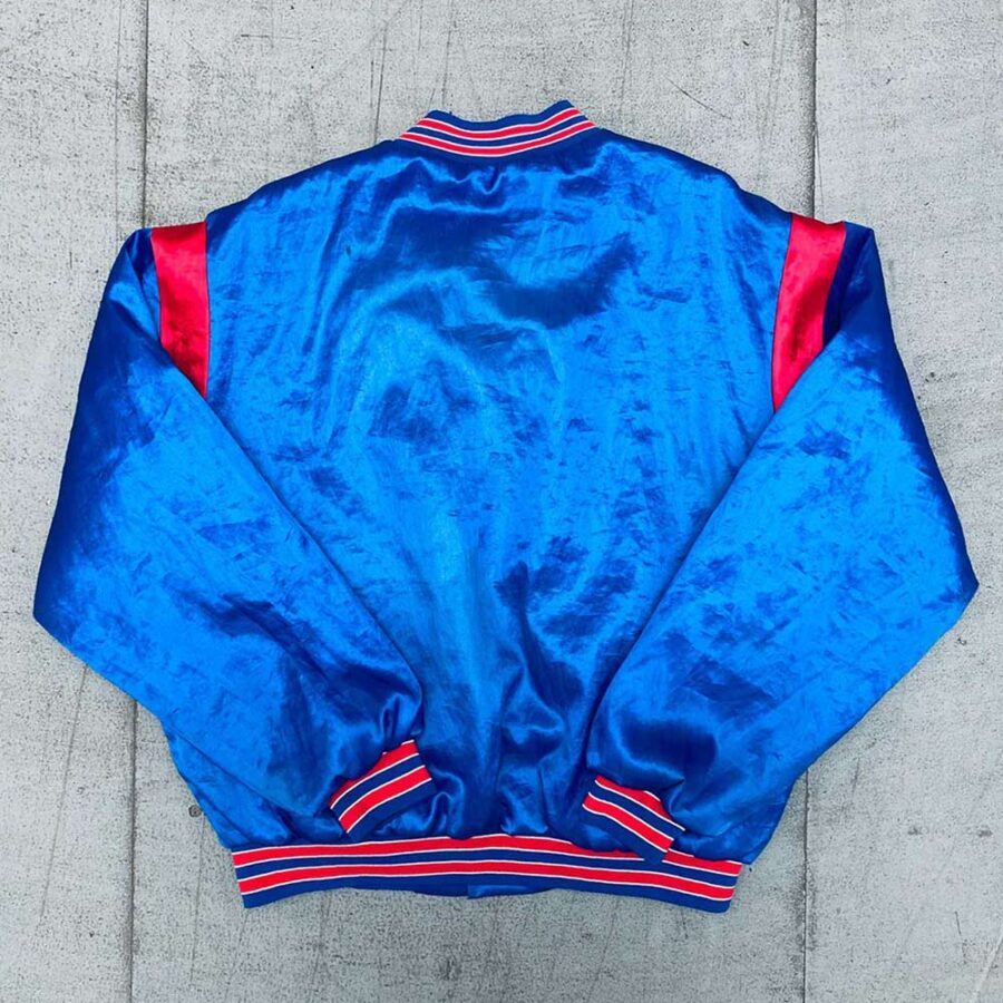 Alternative view of 1990’s Buffalo Bills Blue Satin Jacket