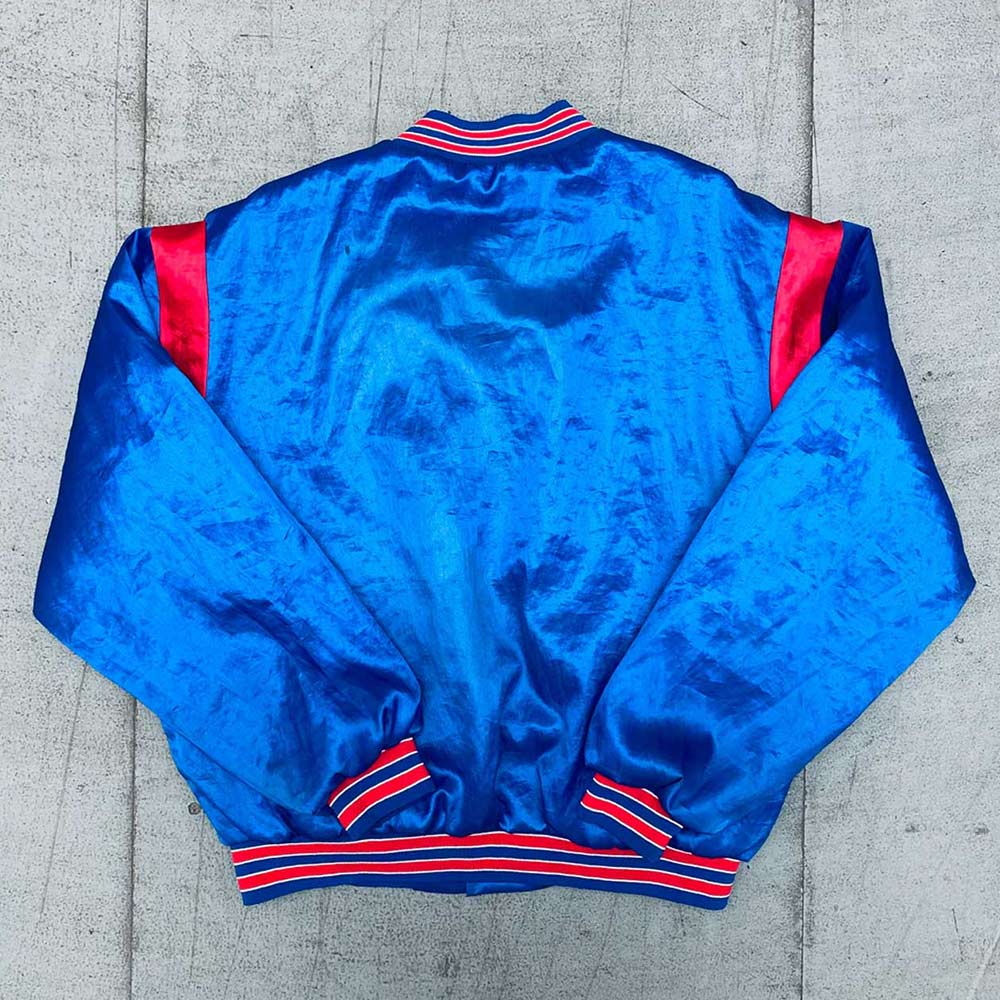 1990’S Buffalo Bills Blue Satin Jacket 2 1990’S Buffalo Bills Blue Satin Jacket - Image 2