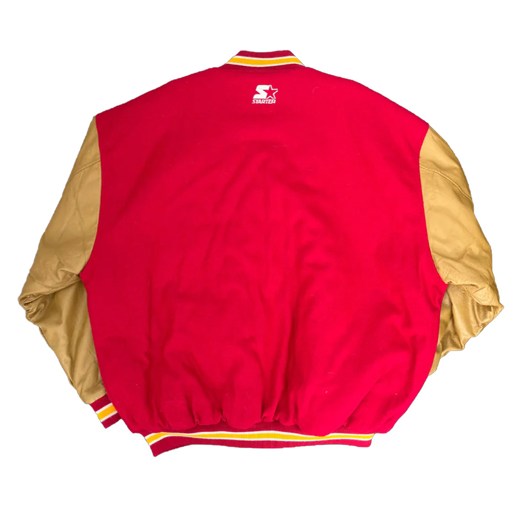 90’S Kansas City Chiefs Varsity Jacket 2 90’S Kansas City Chiefs Varsity Jacket - Image 2