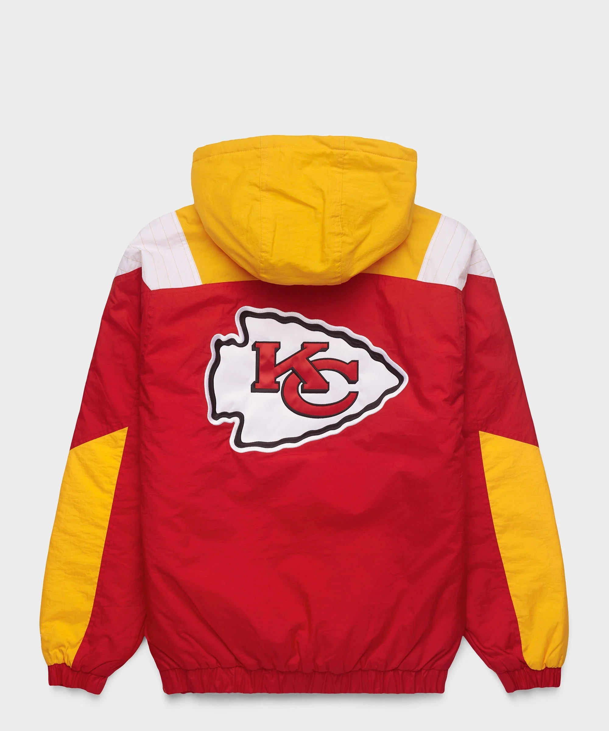Homage X Starter Chiefs Pullover Jacket 2 Homage X Starter Chiefs Pullover Jacket Back - Trendy Leather Jacket