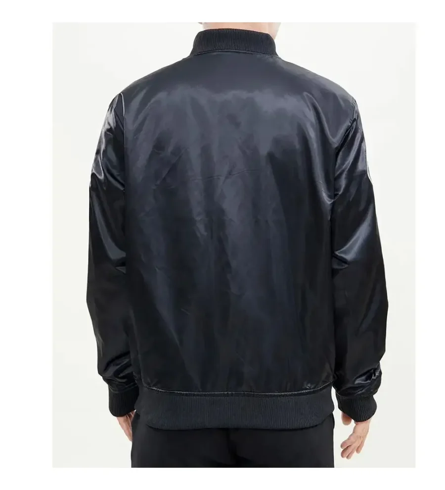 NFL NY Jets Wordmark Satin Jacket