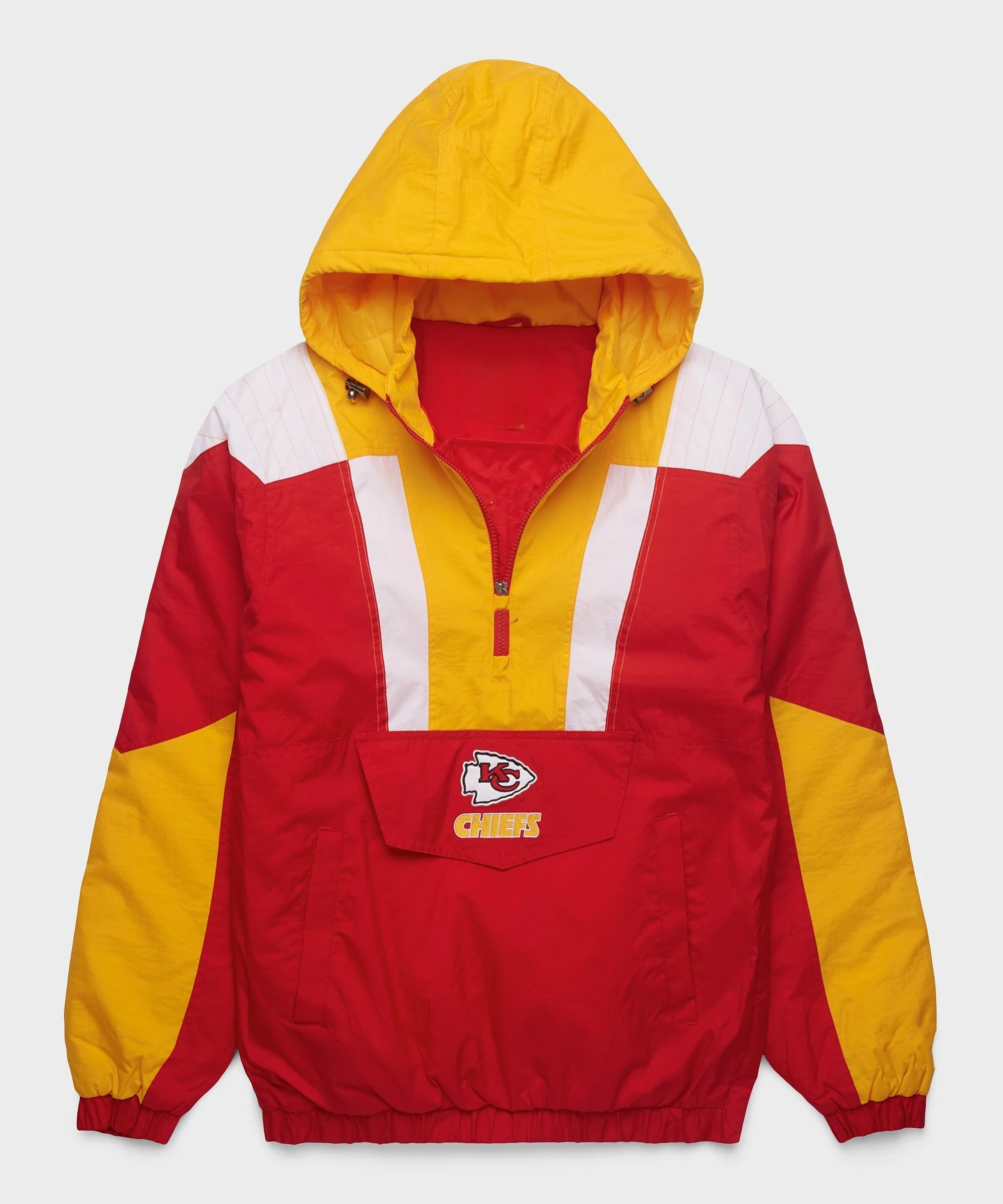 Homage X Starter Chiefs Pullover Jacket 3 Shop Homage X Starter Chiefs Pullover Jacket - Trendy Leather Jackets