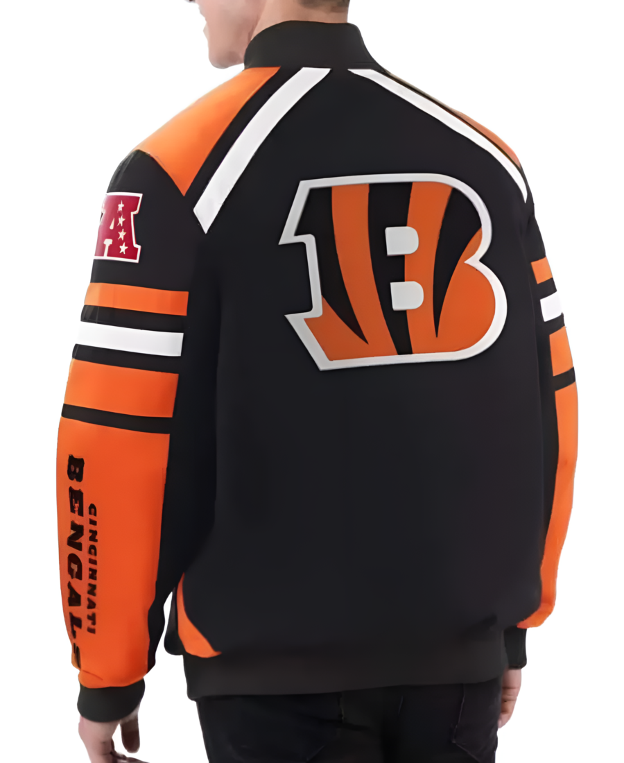 Shop NFL Cincinnati Bengals Forward Racing Jacket