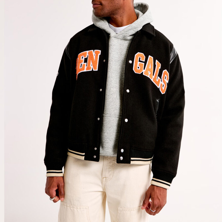 Afc Conference Champions Cincinnati Bengals Black Varsity Jacket