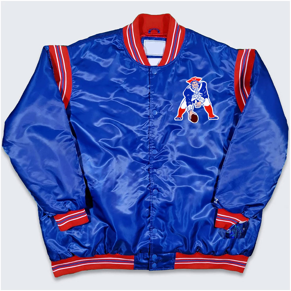 Nfl New England Patriots Vintage Jacket 1 Nfl New England Patriots Vintage Jacket