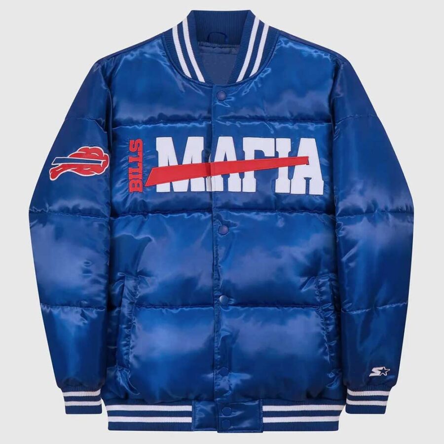 Buffalo Bills Mafia Puffer Jacket - Trendy Leather Jackets Frontside image