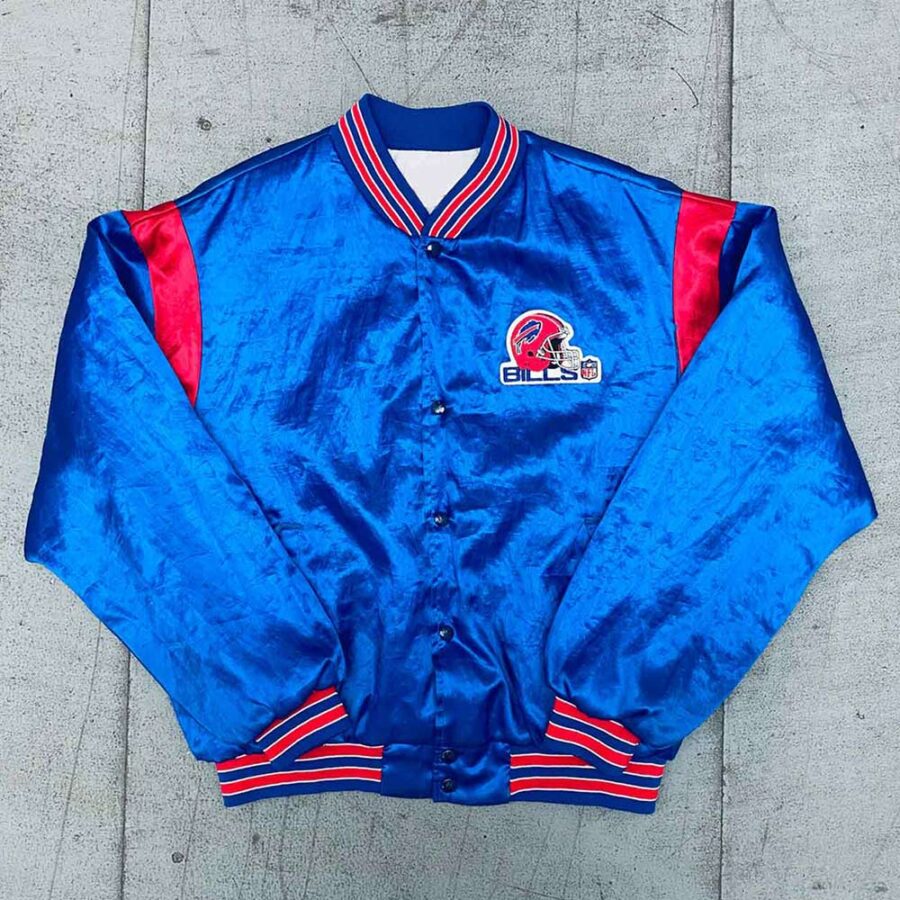 1990’s Buffalo Bills Blue Satin Jacket