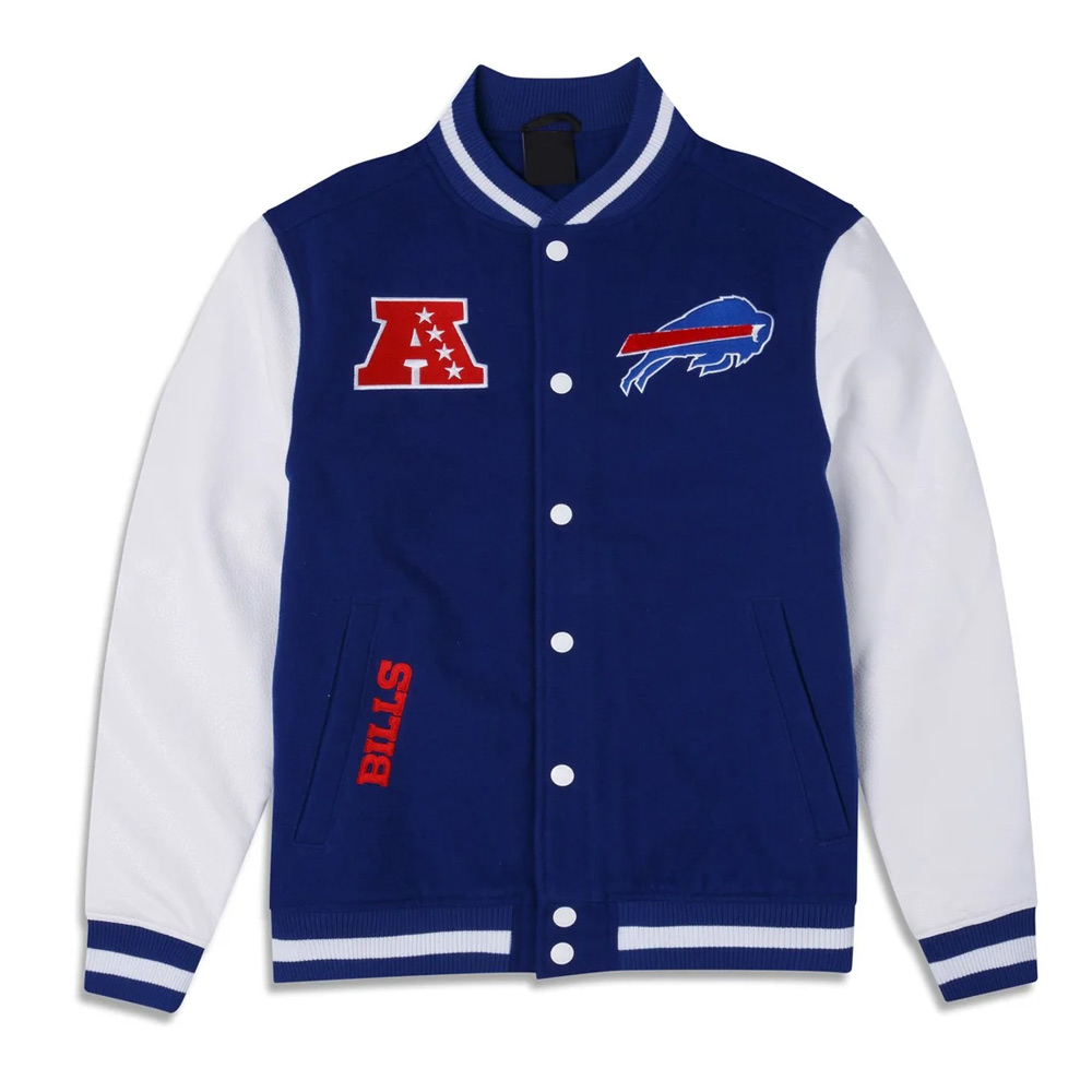 Buffalo Bills 3Rd Down Varsity Jacket 1 Buffalo Bills 3Rd Down Varsity Jacket