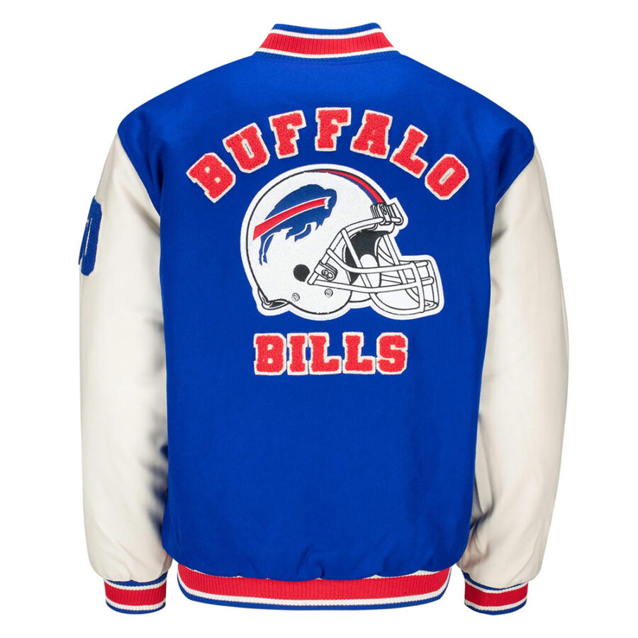 Alternative view of NFL Buffalo Bills 60 Varsity Jacket