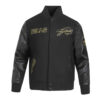 NFL Buffalo Bills Black Varsity Jacket