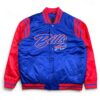 Buffalo Bills Blue and Red Satin Jacket