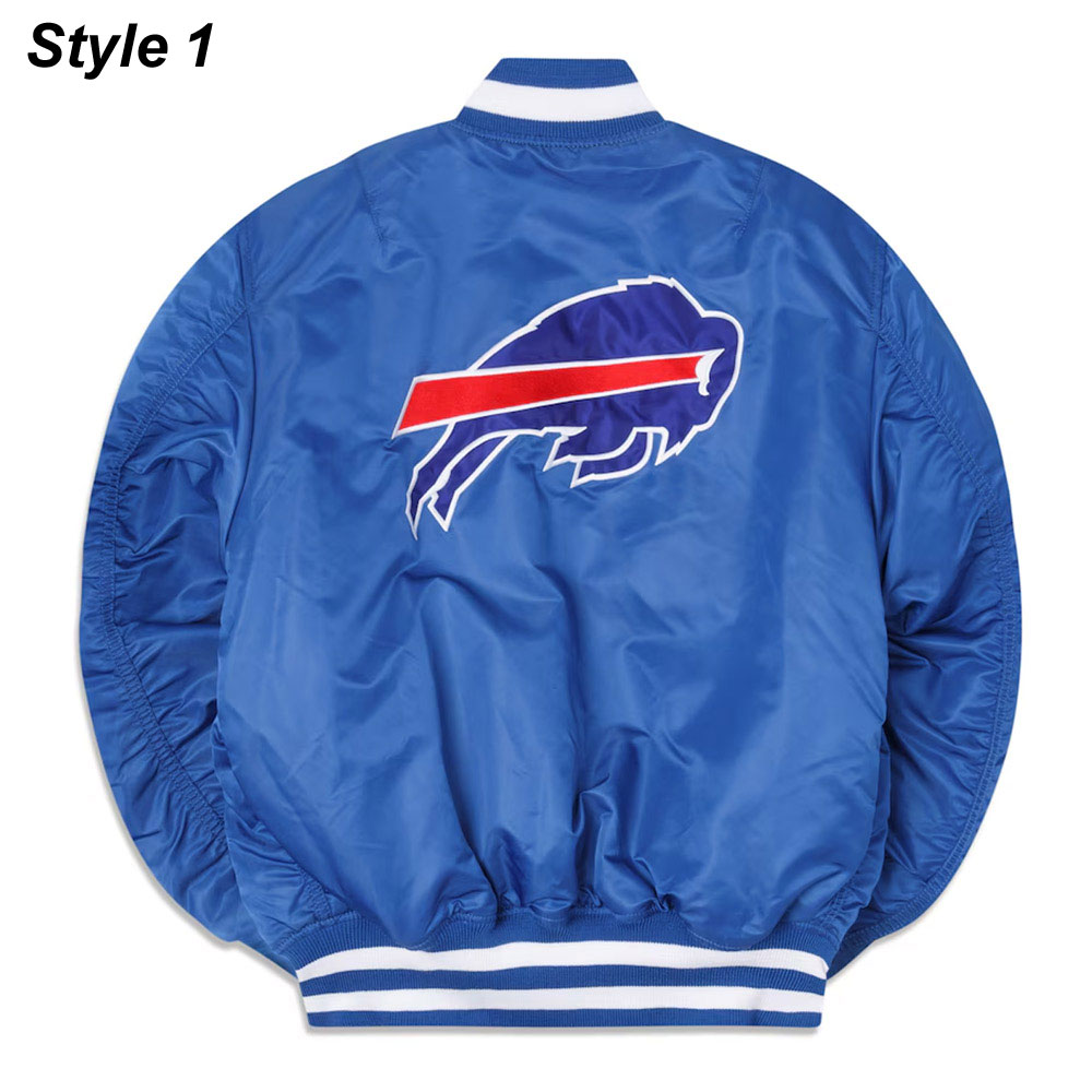 Men'S Buffalo Bills Ma-1 Bomber Jacket 4 Men'S Buffalo Bills Ma-1 Bomber Jacket - Trendy Leather Jackets Backside Image